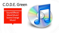 Sound Effects CD - C.O.D.E. Green